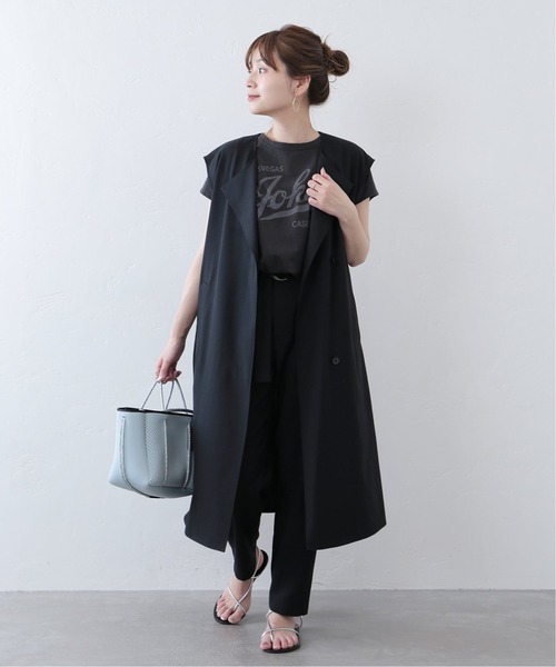 JOURNAL STANDARD（ジャーナルスタンダード）の「PCLツイルパンツ（その他パンツ・レディース・ベージュ/ブラック・36/40/38）」の16枚目の写真