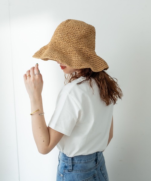 mystic（ミスティック）の「フロント刺繍Tシャツ（Tシャツ/カットソー・レディース・ブラック/オフホワイト/ベージュ/ホワイト系その他2/グレー系その他/グレー系その他2・FREE）」の15枚目の写真