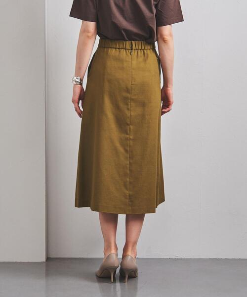 MUVEIL（ミュベール）の「＜MUVEIL（ミュベール）＞ZEBRA スカート ■■■（スカート・レディース・ブラウン/ネイビー・38/36）」の5枚目の写真