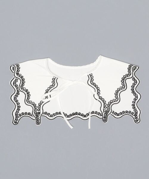 aimoha（アイモハ）の「レースつけ襟（付け襟・レディース・ホワイト/ホワイト系その他・FREE）」の3枚目の写真