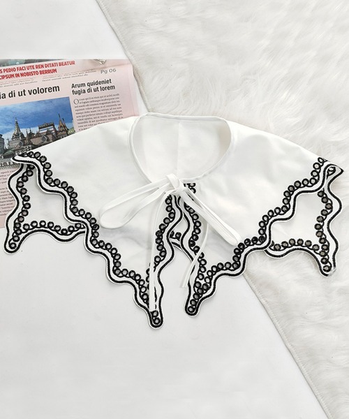 aimoha（アイモハ）の「レースつけ襟（付け襟・レディース・ホワイト/ホワイト系その他・FREE）」の14枚目の写真