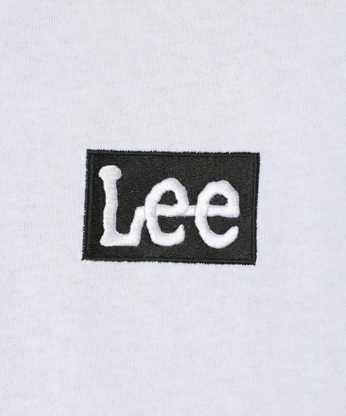 Lee(リー)の「【LEE/リー】ボックスロゴ プリントTシャツ/ビッグシルエット(Tシャツ/カットソー・メンズ・ホワイト/アッシュグレー/サックスブルー/スモークピンク/ブラック・M/L/XL)」の13枚目の写真