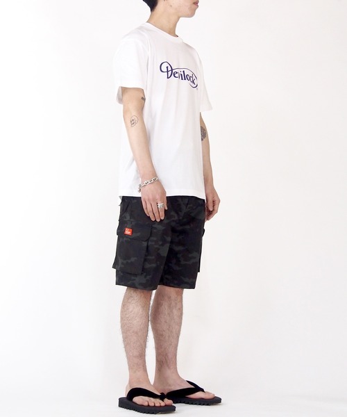 COOKMAN（クックマン）の「Cookman クックマン シェフショートパンツ ハーフパンツ イージーパンツ カモブラック 迷彩（その他パンツ・メンズ・ブラック・MEDIUM/LARGE/SMALL）」の12枚目の写真