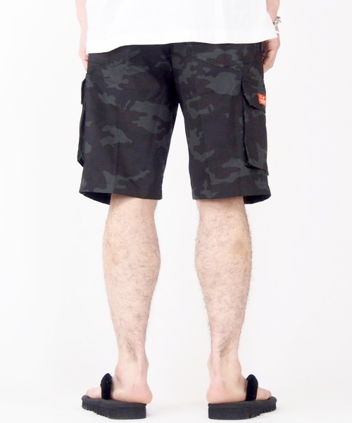 COOKMAN（クックマン）の「Cookman クックマン シェフショートパンツ ハーフパンツ イージーパンツ カモブラック 迷彩（その他パンツ・メンズ・ブラック・MEDIUM/LARGE/SMALL）」の13枚目の写真