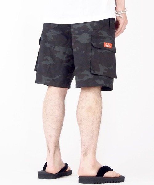 COOKMAN（クックマン）の「Cookman クックマン シェフショートパンツ ハーフパンツ イージーパンツ カモブラック 迷彩（その他パンツ・メンズ・ブラック・MEDIUM/LARGE/SMALL）」の14枚目の写真