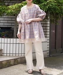 nimiru（ニミル）の「チェックチュニック（チュニック）」