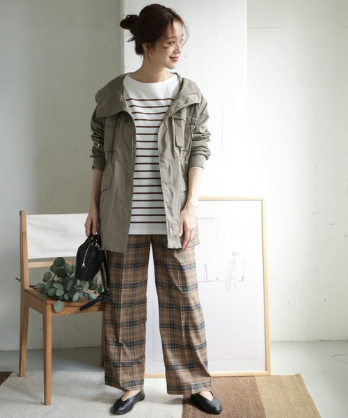 URBAN RESEARCH DOORS（アーバンリサーチドアーズ）の「フィールドジャケット（ミリタリージャケット・レディース・ベージュ/カーキ・ONE）」の11枚目の写真