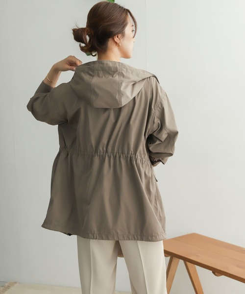 URBAN RESEARCH DOORS（アーバンリサーチドアーズ）の「フィールドジャケット（ミリタリージャケット・レディース・ベージュ/カーキ・ONE）」の21枚目の写真