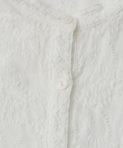 Ambre Neige（アンブルネージュ）の「アソートバンドカラーシャツ／【WEB/EC限定商品】（シャツ/ブラウス・レディース・ホワイト/ブルー系その他/ホワイト系その他2・FREE）」の22枚目の写真