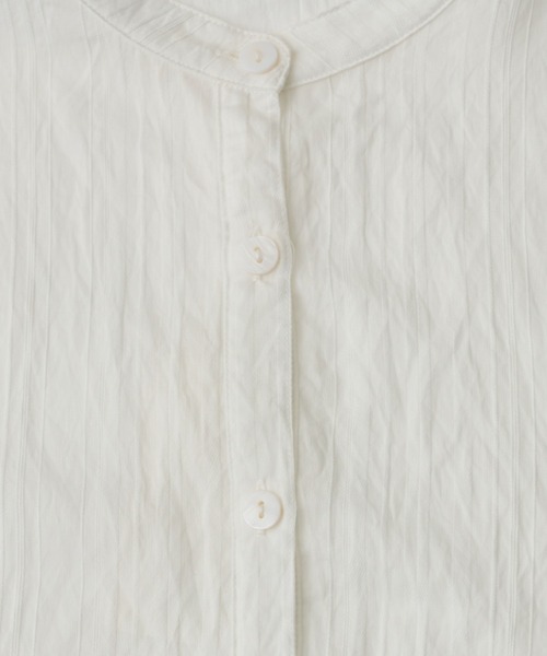 Ambre Neige（アンブルネージュ）の「アソートバンドカラーシャツ／【WEB/EC限定商品】（シャツ/ブラウス・レディース・ホワイト/ブルー系その他/ホワイト系その他2・FREE）」の18枚目の写真