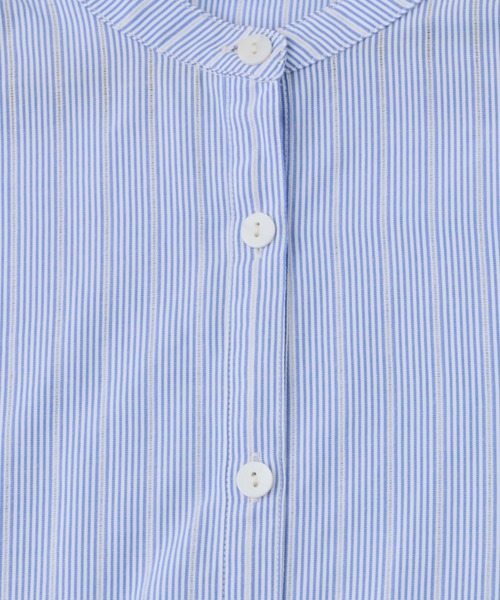 Ambre Neige（アンブルネージュ）の「アソートバンドカラーシャツ／【WEB/EC限定商品】（シャツ/ブラウス・レディース・ホワイト/ブルー系その他/ホワイト系その他2・FREE）」の6枚目の写真