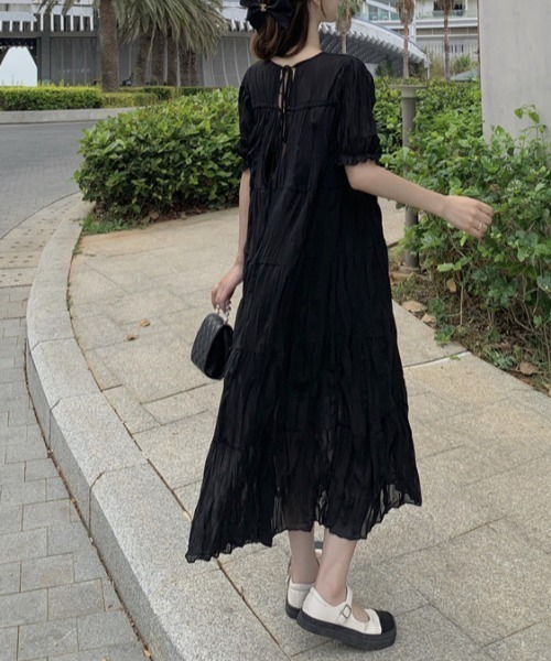 yori リボンワッシャーワンピース　38 リボンワッシャーワンピース【2025SM】 | 2025 SM Collection| yori