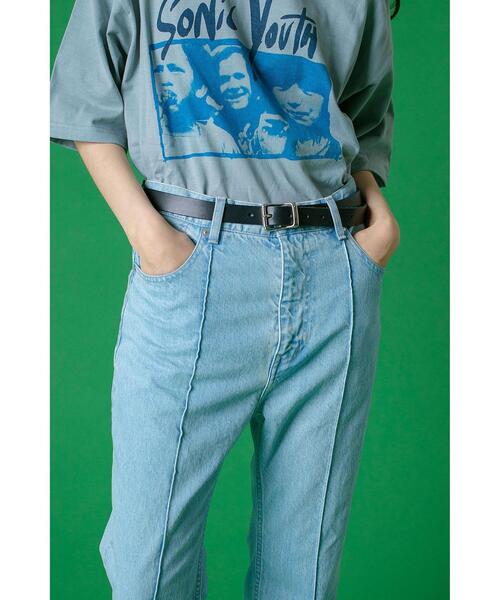 MONKEY TIME(モンキータイム)の「<monkey time> DENIM C/OFF TROSER/デニムパンツ(デニムパンツ・メンズ・ネイビー/コバルトブルー・S/M/L)」の3枚目の写真