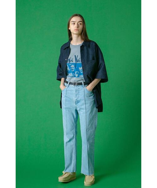 MONKEY TIME(モンキータイム)の「<monkey time> DENIM C/OFF TROSER/デニムパンツ(デニムパンツ・メンズ・ネイビー/コバルトブルー・S/M/L)」の5枚目の写真