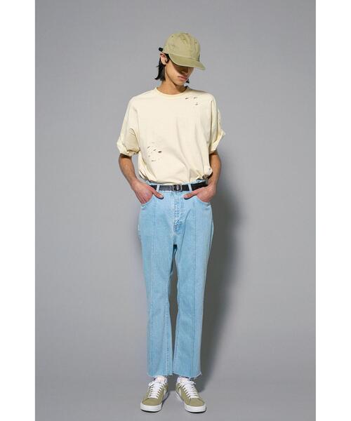 MONKEY TIME(モンキータイム)の「<monkey time> DENIM C/OFF TROSER/デニムパンツ(デニムパンツ・メンズ・ネイビー/コバルトブルー・S/M/L)」の11枚目の写真