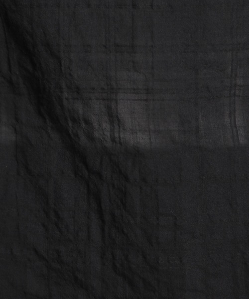 ichi（イチ）の「【ichi(イチ)】シャドーチェック柄ブラウス（シャツ/ブラウス・レディース・ホワイト/ブラック/ラベンダー・FREE）」の9枚目の写真