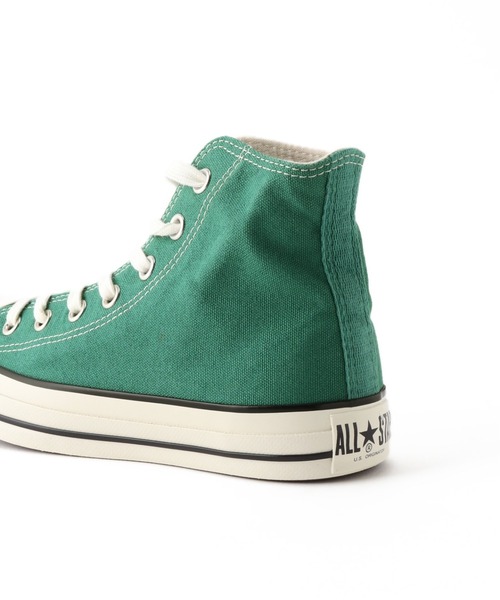 CONVERSE（コンバース）の「【Converse / コンバース】ALL STAR US COLORS HI（スニーカー・レディース・グリーン/オレンジ・24cm/23.5cm/24.5cm）」の5枚目の写真