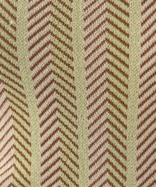 LOWRYS FARM(ローリーズファーム)の「ジャガードガラタンク 947040(ニット/セーター・レディース・ベージュ/ブルー/グリーン・FREE)」の12枚目の写真