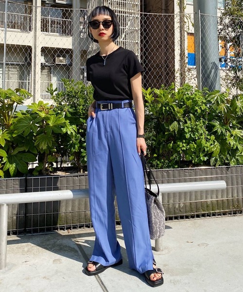 PAGEBOY(ページボーイ)の「Wバックルサンダル(サンダル・レディース・ブラック/ゼブラ・M/L)」の6枚目の写真