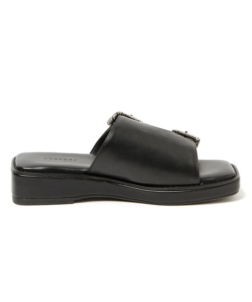 PAGEBOY(ページボーイ)の「Wバックルサンダル(サンダル・レディース・ブラック/ゼブラ・M/L)」の10枚目の写真