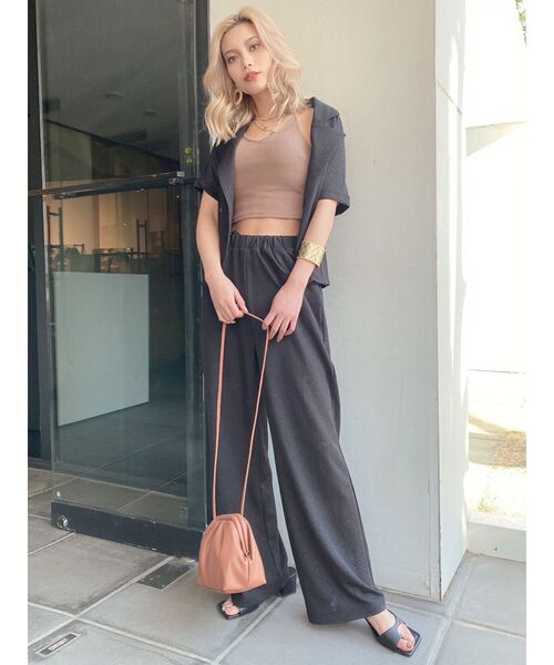 GYDA（ジェイダ）の「スクエアトゥスポサンダル（サンダル・レディース・ブラック/アイボリー・SMALL/MEDIUM/LARGE）」の14枚目の写真