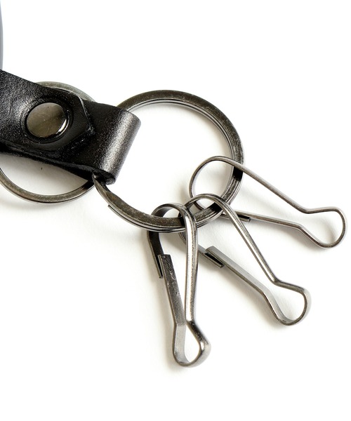 Dickies(ディッキーズ)の「Dickies カラビナキーホルダー(キーホルダー・メンズ・ブラック×レッド/ブラック×シルバー/ブラック×イエロー/ブラック×ホワイト/ブラック×ブルー/シルバー系その他3/シルバー系その他/シルバー系その他2・FREE)」の10枚目の写真