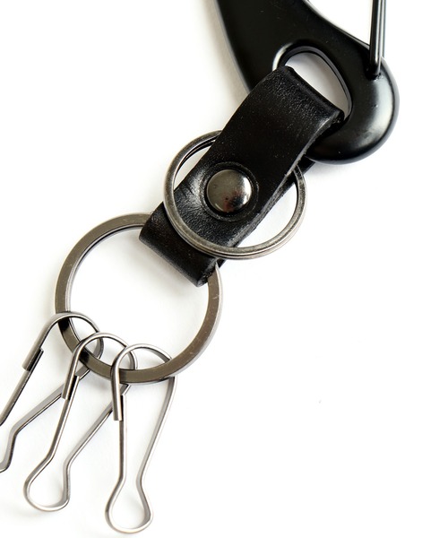 Dickies(ディッキーズ)の「Dickies カラビナキーホルダー(キーホルダー・メンズ・ブラック×レッド/ブラック×シルバー/ブラック×イエロー/ブラック×ホワイト/ブラック×ブルー/シルバー系その他3/シルバー系その他/シルバー系その他2・FREE)」の12枚目の写真