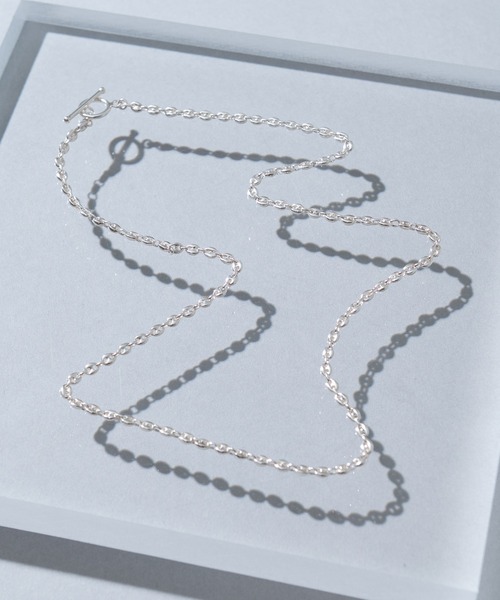 NEW BROWN（ニューブラウン）の「【NEW BROWN】 pig nose chain silver necklace ピッグノーズチェーンシルバーネックレス NB25（ネックレス・メンズ・シルバー・FREE）」の17枚目の写真