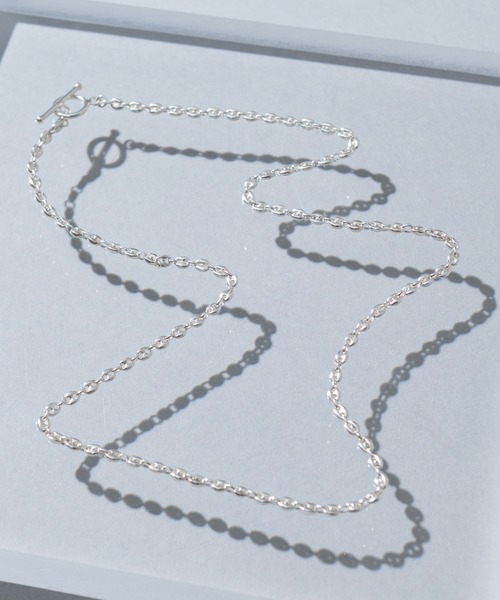 NEW BROWN（ニューブラウン）の「【NEW BROWN】 pig nose chain silver necklace ピッグノーズチェーンシルバーネックレス NB25（ネックレス・メンズ・シルバー・FREE）」の18枚目の写真