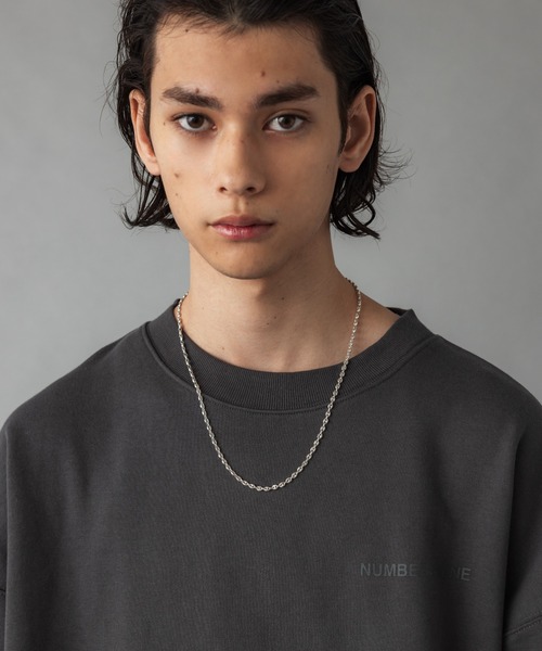 NEW BROWN（ニューブラウン）の「【NEW BROWN】 pig nose chain silver necklace ピッグノーズチェーンシルバーネックレス NB25（ネックレス・メンズ・シルバー・FREE）」の10枚目の写真