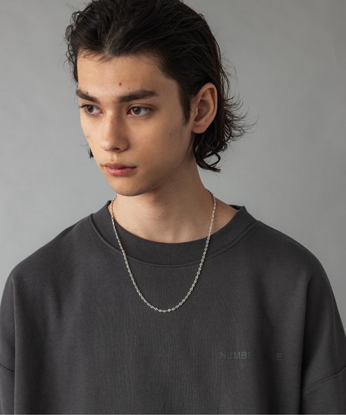NEW BROWN（ニューブラウン）の「【NEW BROWN】 pig nose chain silver necklace ピッグノーズチェーンシルバーネックレス NB25（ネックレス・メンズ・シルバー・FREE）」の11枚目の写真