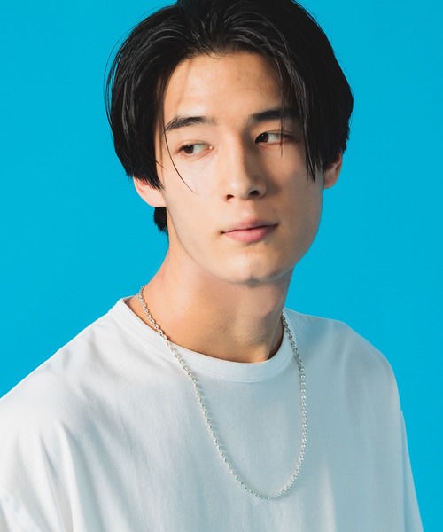 NEW BROWN（ニューブラウン）の「【NEW BROWN】 pig nose chain silver necklace ピッグノーズチェーンシルバーネックレス NB25（ネックレス・メンズ・シルバー・FREE）」の4枚目の写真