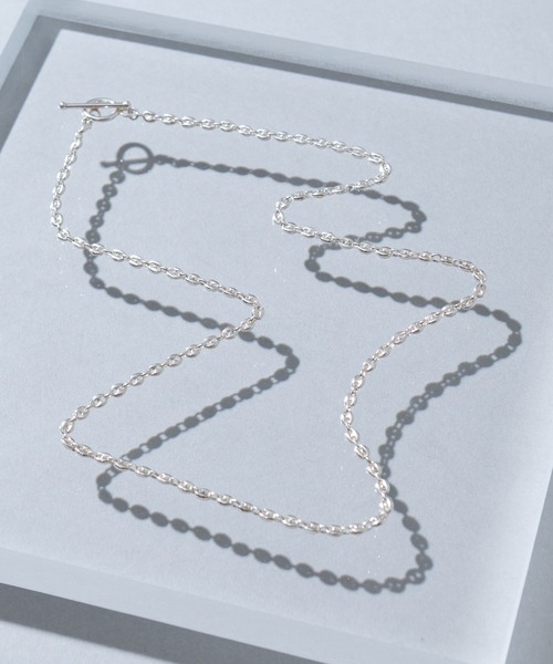 NEW BROWN（ニューブラウン）の「【NEW BROWN】 pig nose chain silver necklace ピッグノーズチェーンシルバーネックレス NB25（ネックレス・メンズ・シルバー・FREE）」の21枚目の写真