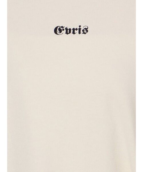 EVRIS（エヴリス）の「ロールアップグラフィックTEE（Tシャツ/カットソー・レディース・ベージュ/グレー/ブルー/アイボリー・FREE）」の12枚目の写真