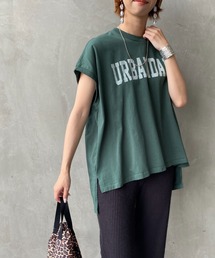 [SCREEN STARS/スクリーンスターズ] 別注 カレッジプリント ビッグシルエットノースリーブTシャツ