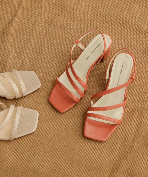 URBAN RESEARCH DOORS（アーバンリサーチドアーズ）の「クロコストラップサンダル（サンダル・レディース・ベージュ/ネイビー/オレンジ・38/36/37）」の12枚目の写真