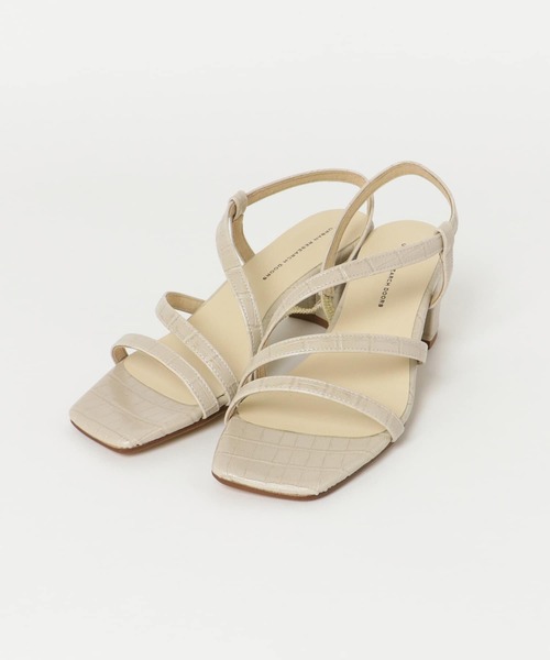 URBAN RESEARCH DOORS（アーバンリサーチドアーズ）の「クロコストラップサンダル（サンダル・レディース・ベージュ/ネイビー/オレンジ・38/36/37）」の19枚目の写真