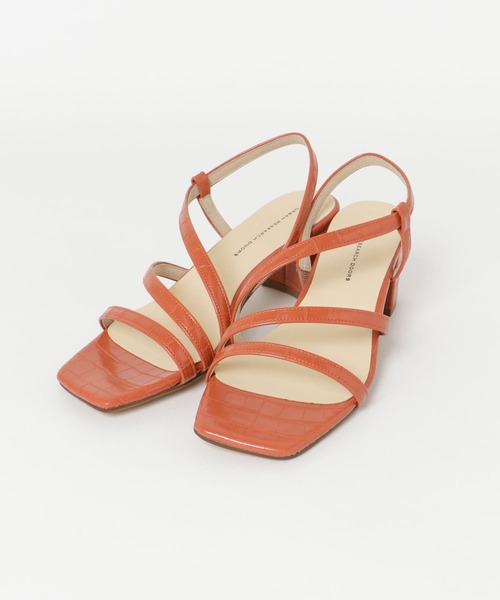 URBAN RESEARCH DOORS（アーバンリサーチドアーズ）の「クロコストラップサンダル（サンダル・レディース・ベージュ/ネイビー/オレンジ・38/36/37）」の20枚目の写真