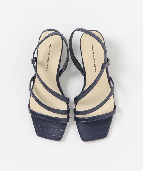 URBAN RESEARCH DOORS（アーバンリサーチドアーズ）の「クロコストラップサンダル（サンダル・レディース・ベージュ/ネイビー/オレンジ・38/36/37）」の22枚目の写真