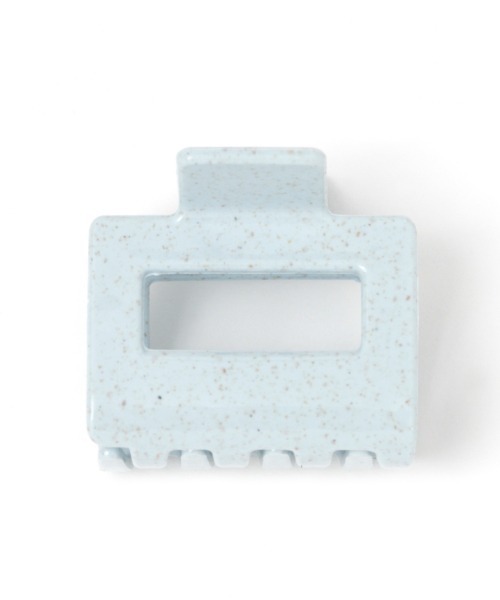 Me%(ミィパーセント)の「サンドスクエアバンスクリップ(バレッタ/ヘアクリップ・レディース・ブルー/イエロー/アイボリー・FREE)」の7枚目の写真