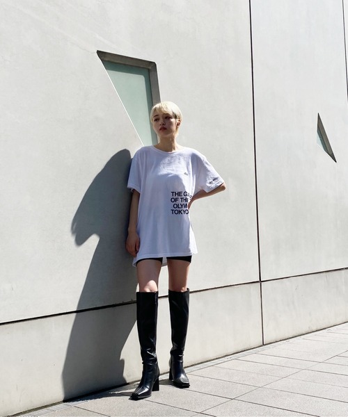 EVOL（イーボル）の「【EVOL】  デザインヒールスクエアロングブーツ IR9687（ブーツ・レディース・ブラック/ブラウン・22.5cm/23.5cm/24.5cm/23.0cm/24.0cm/25.0cm）」の15枚目の写真