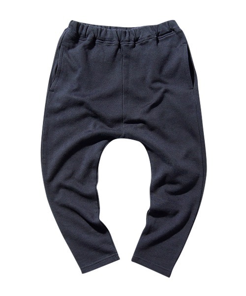 devirock(デビロック)の「無地 サルエル スウェットパンツ(ゆったり)(その他パンツ・キッズ・グレー系その他/杢グレー/ダークオリーブ/ブルー系その他2/モカ/ネイビー/ヘザーチャコール/キャメル/ブラック/パープル系その他/ブルー系その他・80cm/90cm/100cm/110cm/120cm/130cm/140cm/150cm/160cm)」の16枚目の写真