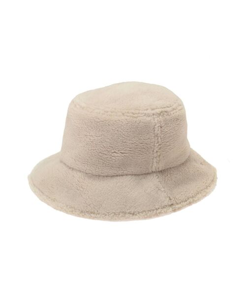 MERCURYDUO（マーキュリーデュオ）の「ボアバケットハット（ハット・レディース・ブラック/ベージュ・FREE）」の18枚目の写真