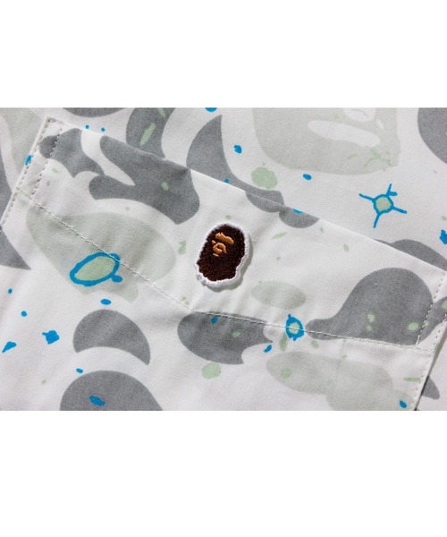 A BATHING APE(アベイシングエイプ)の「SPACE CAMO LOOSE FIT S/S SHIRT M(シャツ/ブラウス・メンズ・ブラック/ホワイト・MEDIUM/X-LARGE/LARGE/XX-LARGE/SMALL)」の3枚目の写真