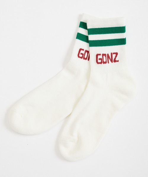 Mark Gonzales（マーク・ゴンザレス）の「Mark Gonzales/マークゴンザレス 別注 ロゴデザインアソートラインソックス(３足セット)（ソックス/靴下・メンズ・その他3/その他2/その他・FREE）」の12枚目の写真