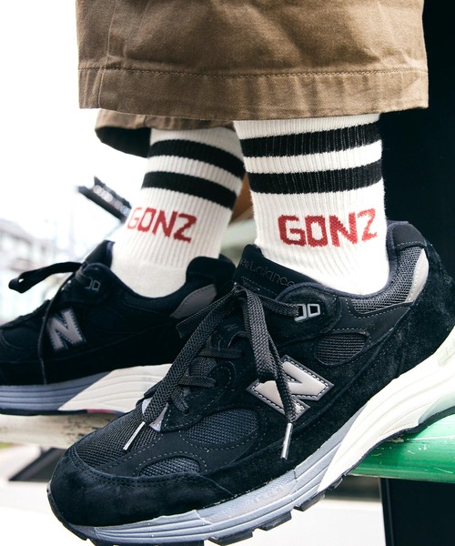 Mark Gonzales（マーク・ゴンザレス）の「Mark Gonzales/マークゴンザレス 別注 ロゴデザインアソートラインソックス(３足セット)（ソックス/靴下・メンズ・その他3/その他2/その他・FREE）」の21枚目の写真