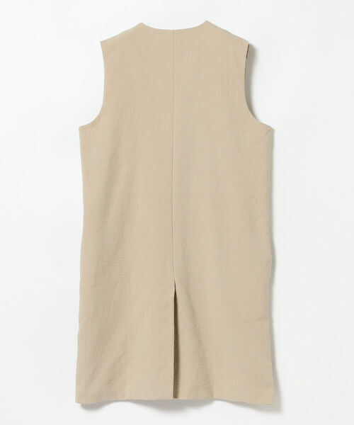 Ray BEAMS（レイビームス）の「GHOSPELL / Long Line Vest（ベスト・レディース・ベージュ・ONE SIZE）」の7枚目の写真