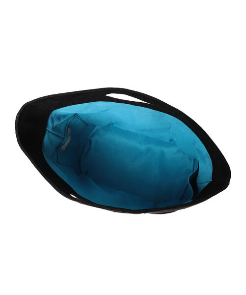 BEAMS BOY（ビームスボーイ）の「maturely / Felt Suede Tarp Bag M（トートバッグ・レディース・ブラック・ONE SIZE）」の10枚目の写真