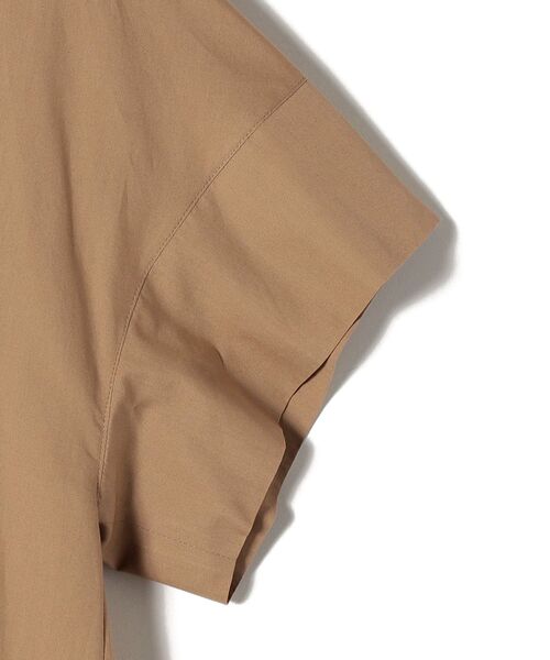 SHIPS（シップス）の「ソリッドスキッパーワンピース◆（ワンピース・レディース・ブラック/ベージュ・ONE SIZE）」の7枚目の写真