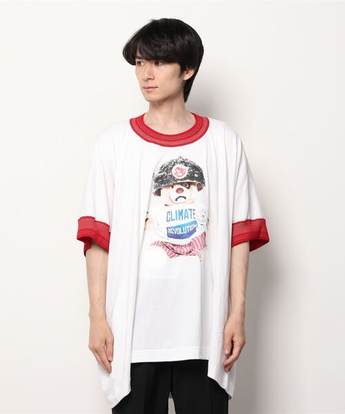 Vivienne Westwoodヴィヴィアン　ベアー　スクエア リブTシャツ Vivienne Westwoodヴィヴィアン ベアー スクエア リブTシャツ
